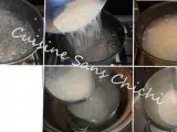 Etape 2 - Gâteau de riz crémeux au caramel et aux raisins secs.
