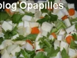 Etape 1 - Légumes d'automne, blettes, céleri-rave, carottes, pommes de terre
