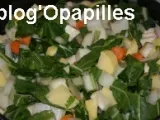 Etape 2 - Légumes d'automne, blettes, céleri-rave, carottes, pommes de terre