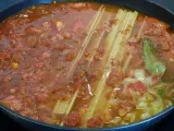 Etape 3 - One pot pasta bolognaise