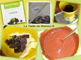 Etape 1 - Mousse chocolat et kiwis aux fruits rouges