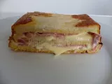 Etape 11 - Croque-cake jambon fromage