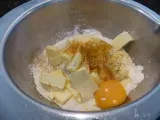Etape 1 - Quiche aux poireaux, pâte brisée maison au curry