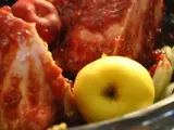 Etape 5 - Jambon aux canneberges et aux pommes (mijoteuse)