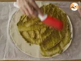 Etape 1 - Torsades de pesto et parmesan