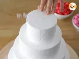 Etape 2 - Gâteau de bonbons coloré