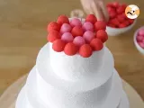 Etape 4 - Gâteau de bonbons coloré