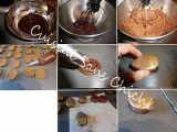 Etape 16 - Macarons oeufs de Pâques à la ganache montée au chocolat