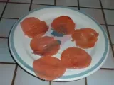 Etape 1 - Millefeuille de saumon au crabe