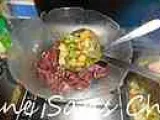 Etape 5 - Salade aux gésiers confits et pommes de terre
