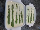 Etape 6 - Flan d'asperges au parmesan et aux amandes