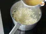 Etape 4 - Risotto au fromage et au chorizo