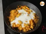 Etape 6 - Poulet au curry et lait de coco
