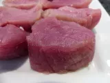 Etape 6 - Médaillons de filet mignon de porc sauce forestière