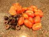 Etape 2 - Tarte soleil aux poivrons, chorizo et feta