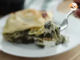 Etape 6 - Lasagnes aux épinards et au chèvre