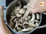 Etape 2 - Velouté de champignons