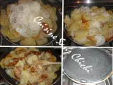 Etape 5 - Tortilla de pommes de terre et oignons