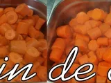 Etape 1 - Flan de carottes .