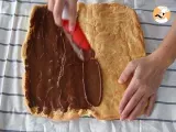 Etape 5 - Gâteau roulé au Nutella