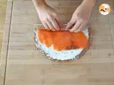 Etape 3 - Roulés de sarrasin au saumon