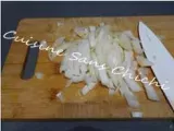 Etape 5 - Nouilles sautées au wok, crevettes marinées et petits légumes croquants.