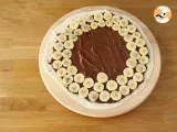 Etape 2 - Pizza sucrée banane chocolat