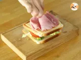 Etape 2 - Club Sandwich à l’œuf