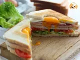 Etape 6 - Club Sandwich à l’œuf