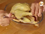 Etape 1 - Poulet en croûte de moutarde et herbes de Provence