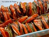 Etape 1 - Tian de courgette, tomate et aubergine