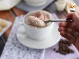 Etape 4 - Cappuccino glacé, un dessert délicieux au café