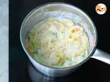 Etape 3 - One pot pasta - Tagliatelles au saumon et brocolis