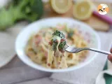Etape 4 - One pot pasta - Tagliatelles au saumon et brocolis