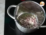 Etape 1 - Soupe feuilletée poireau pomme de terre