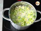 Etape 3 - Soupe feuilletée poireau pomme de terre