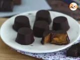 Etape 5 - Chocolats fourrés au caramel au beurre salé et aux amandes