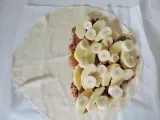 Etape 2 - Chausson feuilleté aux pommes, bananes et spéculoos