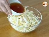 Etape 2 - Salade de chou à la japonaise croquante