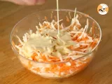 Etape 4 - Coleslaw à l'américaine (salade de chou et carotte)