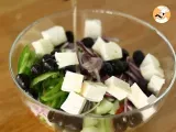 Etape 3 - Salade grecque ou horiatiki