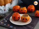 Etape 6 - Clémentines d'Halloween et sa mousse au chocolat