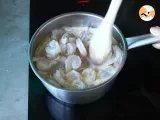 Etape 8 - Citrouille aux crevettes - Le Camarão na moranga brésilien