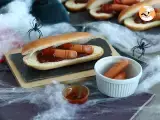 Etape 5 - Hot dogs ensanglantés d'Halloween