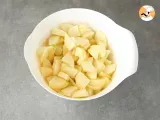 Etape 1 - Gâteau aux pommes, noix et cannelle