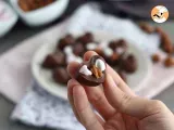 Etape 5 - Chocolats aux marshmallows et aux noisettes