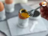 Etape 3 - Œufs à la coque au caviar