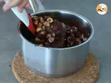 Etape 2 - Fudge aux noisettes - Carrés au chocolat et noisettes