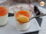 Etape 6 - Panna cotta à la vanille et son coulis d'abricots