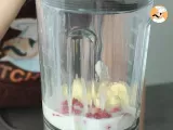 Etape 2 - Milkshake à la fraise et à la vanille
